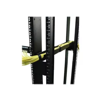 Organizador de cables horizontal APC canal lateral ajustable de 18 a 30 pulgadas
