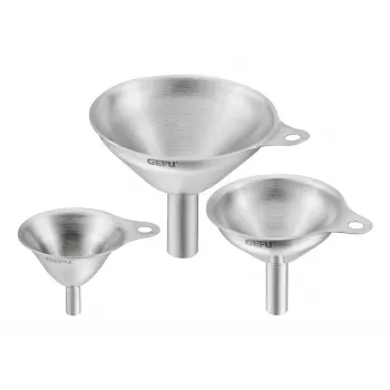Set de embudos GEFU VERSARE G-15511 acero inoxidable, apto para lavavajillas