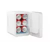 Mini nevera con espejo de maquillaje LED Elle ESDAFX04WHEU 4 L blanca