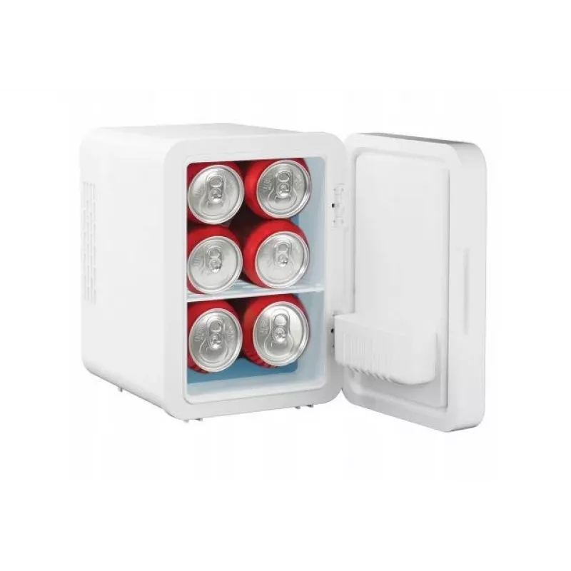 Mini nevera con espejo de maquillaje LED Elle ESDAFX04WHEU 4 L blanca