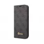 GUESS | Funda libro | Apple | iPhone 14 Pro Max | Caucho/Silicona | Negro
