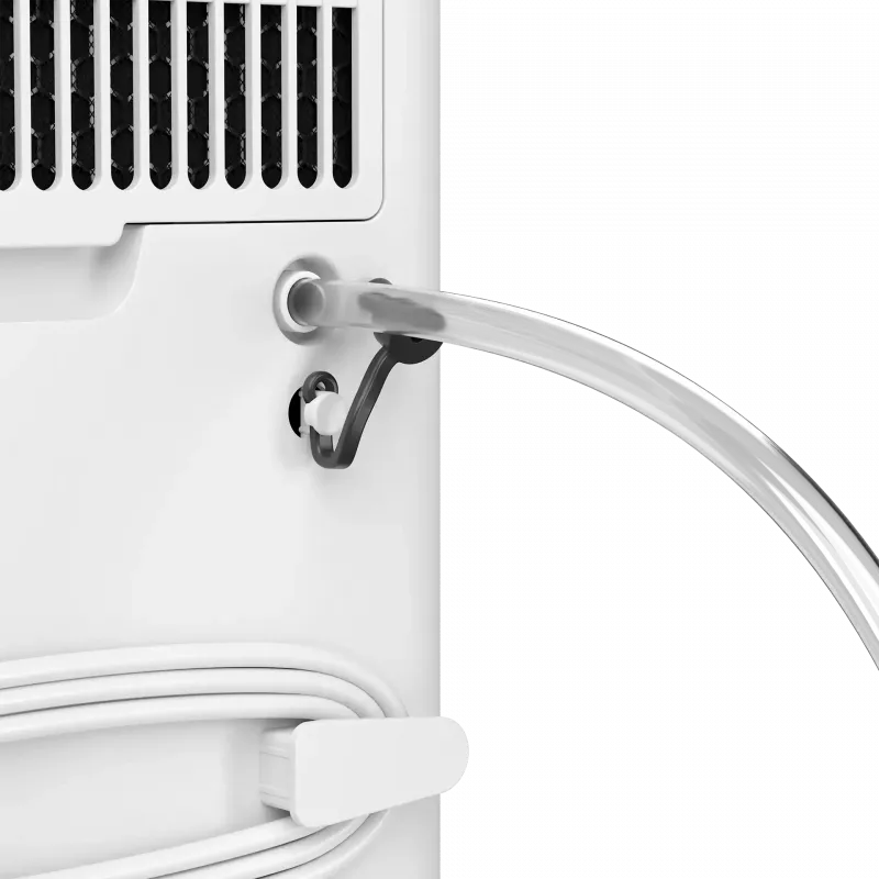 Deshumidificador inteligente Duux | Bora | Apto para estancias de hasta 30 m² | capacidad del depósito de agua 1,7 L | Blanco