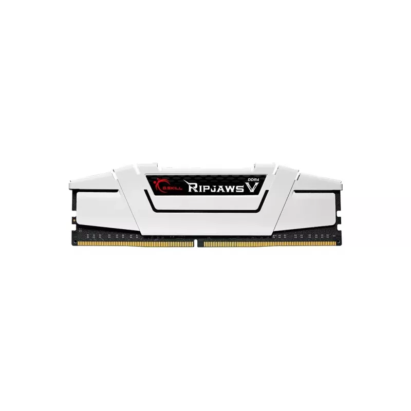 G.Skill Ripjaws V F4-3600C18D-32GVW memoria DDR4 para sobremesa 32 GB (2x16 GB) 3600 MHz CL18 XMP2, con disipador, blanca