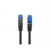 Cable de red Lanberg PCF6A-10CC-0025-BK RJ45 Cat6a 0,25m negro