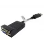 Adaptador de cable de vídeo HP 753745-001 DisplayPort a VGA 0,2 m negro