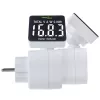 Medidor de vatios y energía GreenBlue GB620E para red de 220 V, máx. 16 A, medidor de corriente/energía enchufable