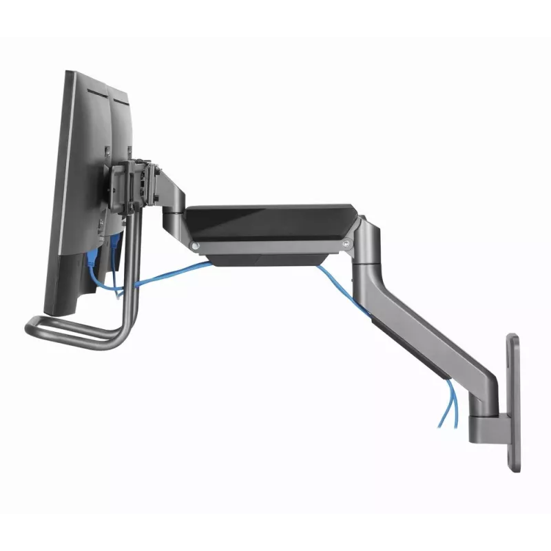 Soporte de pared ajustable Gembird para 2 pantallas 17