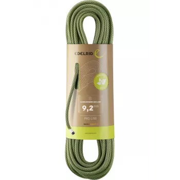 Cuerda seca Hummingbird EDELRID 9,2 mm 70 m Night Citrus