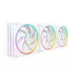 Ventilador de caja MODECOM VOLCANO LOOP 120 ARGB blanco – 120 mm, iluminación ARGB, compatible con PWM, 400–1400 rpm