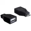 DeLOCK - adaptador USB - USB Type-A, 4 pines (conector hembra) - 5 pines Micro-USB Type-B (conector macho) (65296)