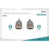 Cable de fibra óptica híbrida DisplayPort AOC, UHD 8K (negro, 30 metros)