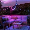 Iluminación inteligente de jardín Nanoleaf NF084K02-40SLO