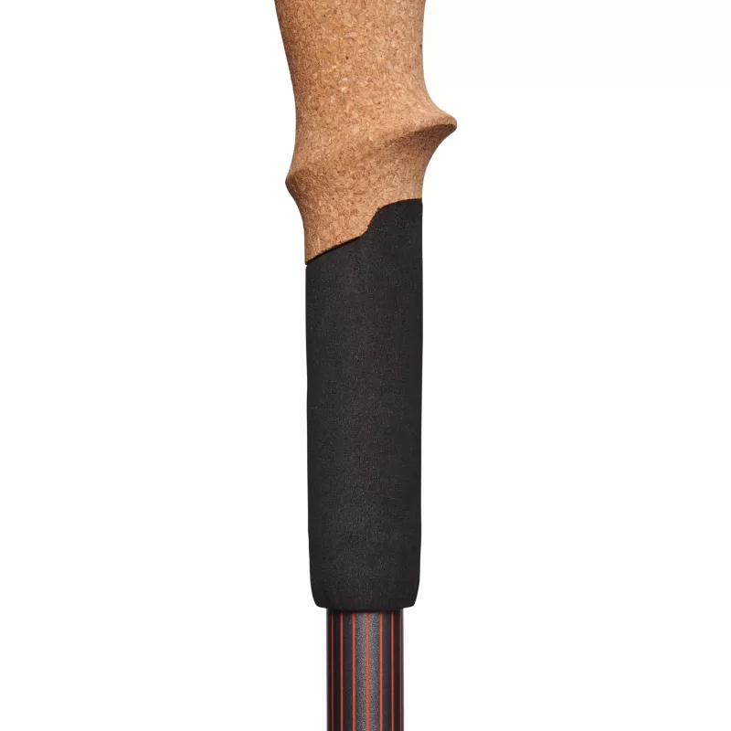 Bastones de trekking Pursuit Shock S/M, máquina de fitness gris/rojo, 1 par, 110-125 cm