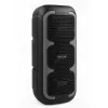Altavoz estéreo portátil SQUEAK SQ1009 – Bluetooth 5.3, 45 W RMS, 10 h de autonomía, FM, USB, AUX, LED, 1800 mAh, negro