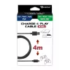 Cable USB Subsonic SA5355 4 m USB 2.0 A a Micro-USB A negro
