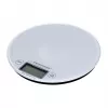 Báscula de cocina electrónica ESPERANZA EKS003W, capacidad 5 kg, precisión 1 g, vidrio templado, control táctil