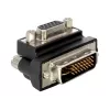 Adaptador VGA DeLOCK DVI-I 15 pines FM VGA Negro