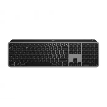 Logitech Master Series MX Keys S para Mac - Teclado - Tamaño completo - retroiluminado - inalámbrico - Bluetooth LE - QWERTY - Nórdico (Danés/Finés/Noruego/Sueco) (920-011633)