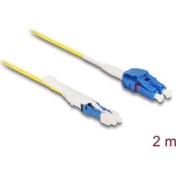 Cable de fibra óptica DeLOCK 88306 CS macho a LC dúplex OS2 2 m