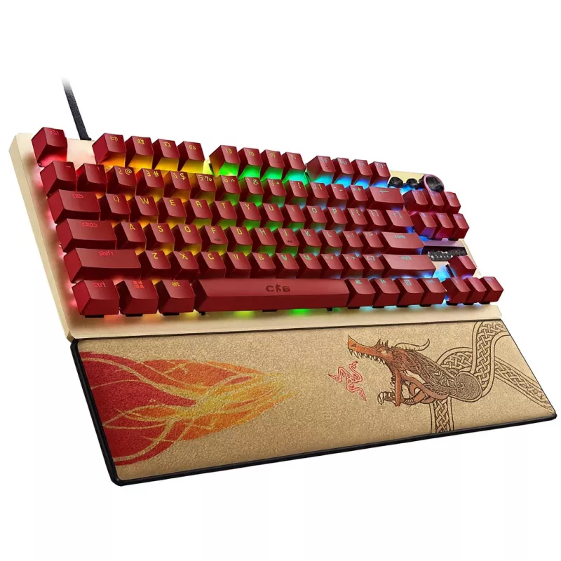 Razer Huntsman V3 Pro Tenkeyless | teclado gaming | con cable | US | Counter-Strike 2 Edition | USB Type-C | Razer Analog Optical Switch Gen-2
