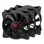 SAVIO BLADE X1 set de ventiladores, 3 x 120 mm, PWM de 4 pines, negro
