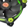 Ventilador Thermaltake Riing 14 CL-F039-PL14GR-A 14 cm Negro Verde