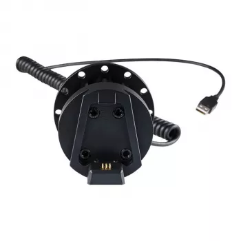 Adaptador de cambio rápido Asetek SimSports 40-035-0035028 negro — adaptador de volante de cambio rápido para configuraciones de sim racing