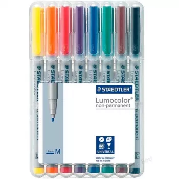 Rotulador Staedtler 315 WP8 negro azul marrón verde naranja rojo violeta amarillo