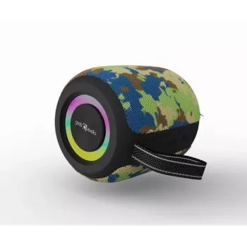 Altavoz portátil|GEMBIRD|Camuflaje|Portátil/Inalámbrico|Bluetooth|SPK-BT-LED-05-CM