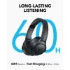Auriculares over-ear Anker Soundcore Q11i, Bluetooth 5.0, hasta 20 h de batería, micrófono integrado, gris oscuro
