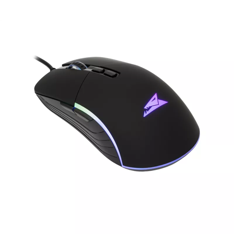Ratón Baracuda BGM-011 Nautilus Negro RGB USB