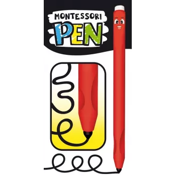 Set de aprendizaje Montessori de escritura con lápiz y 18 tableros