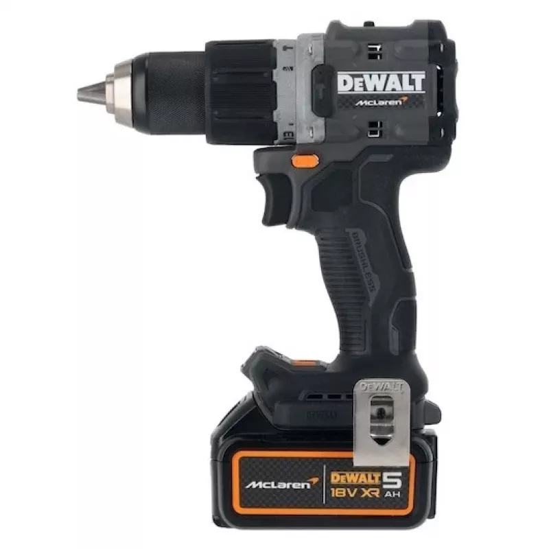 Taladro atornillador DeWalt MCLAREN DCD85MP2T 18V negro, amarillo