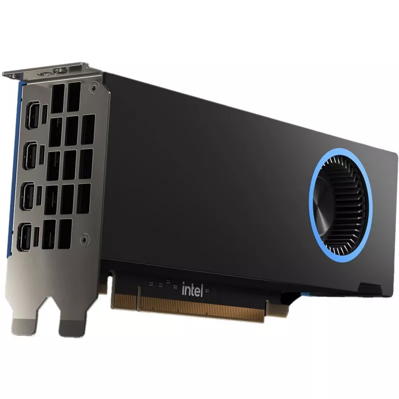 Tarjeta gráfica INTEL Arc Pro B50 — 16 GB GDDR6, 128-Bit, PCIe 5.0, refrigeración activa