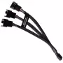 Cable divisor RGB Alphacool 18679 negro plástico 150mm