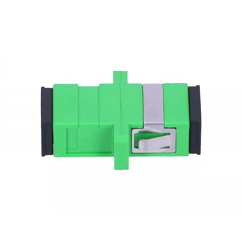 Adaptador Extralink SC/APC monomodo simplex verde