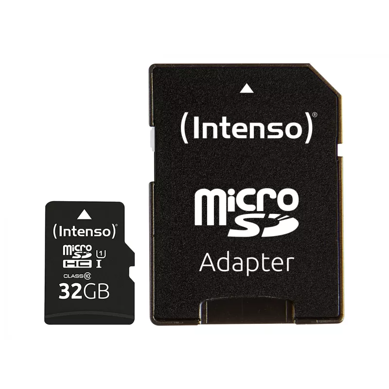 Tarjeta de memoria Intenso 32GB MicroSD UHS-I Class 10 3424480