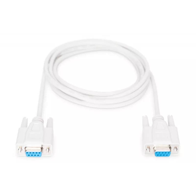 Digitus cable de conexión serie [1x conector hembra D-SUB 9 pol. - 1x conector hembra D-SUB 9 pol.] 2,00 m beige (AK-610106-020-E)