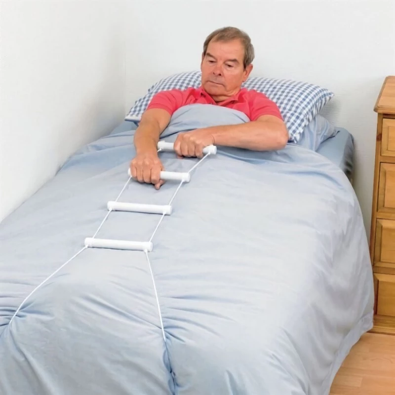 Escalera de cama de rehabilitación Qmed DRQM3G0AAXXXP, fluorescente