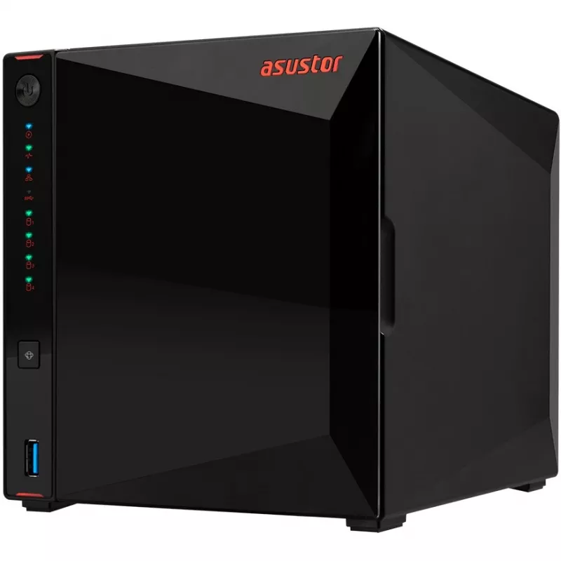ASUSTOR Nimbustor 4 AS5304T servidor NAS, 4 bahías (90-AS5304T00-MD30)