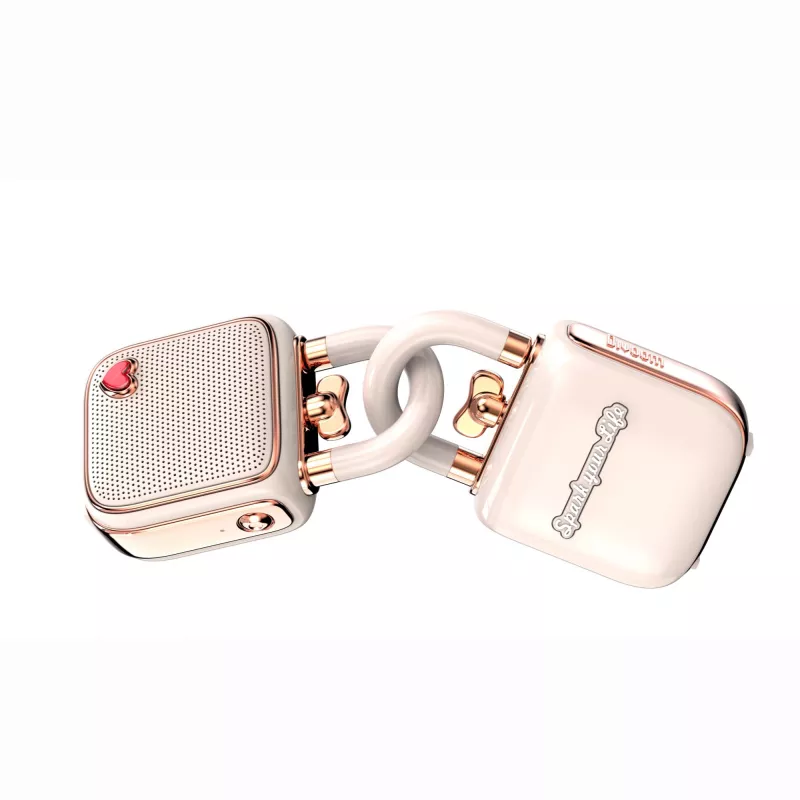 Altavoz portátil mono Divoom LoveLock rosa