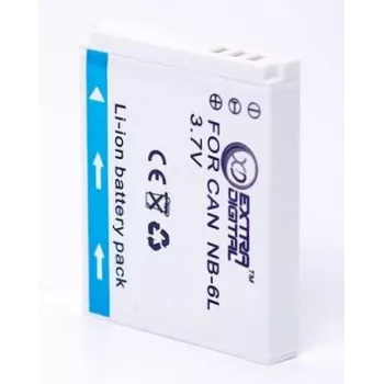 Batería extra digital NB-6L 3,7V 1200mAh para dispositivos Canon compatibles