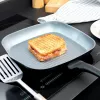 Plancha Russell Hobbs RH01861EU7 28 cm Crystaltech – superficie antiadherente, plancha plana para parrilla