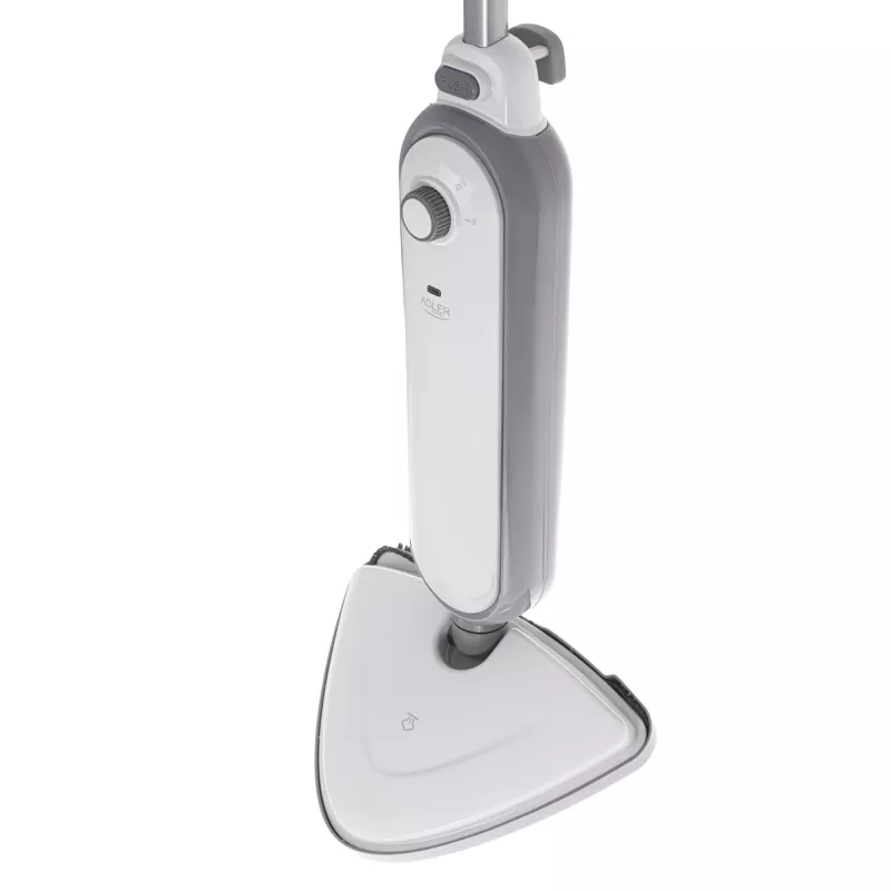 Limpiador a vapor Adler AD 7057 1300W 0,38L blanco/gris