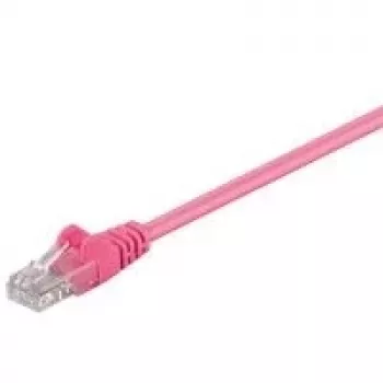 Wentronic 95238-GB Cable de red Ethernet magenta