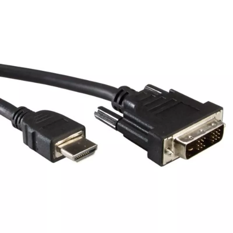 Cable de monitor DVI (18+1) - HDMI macho/macho 3 m VALUE