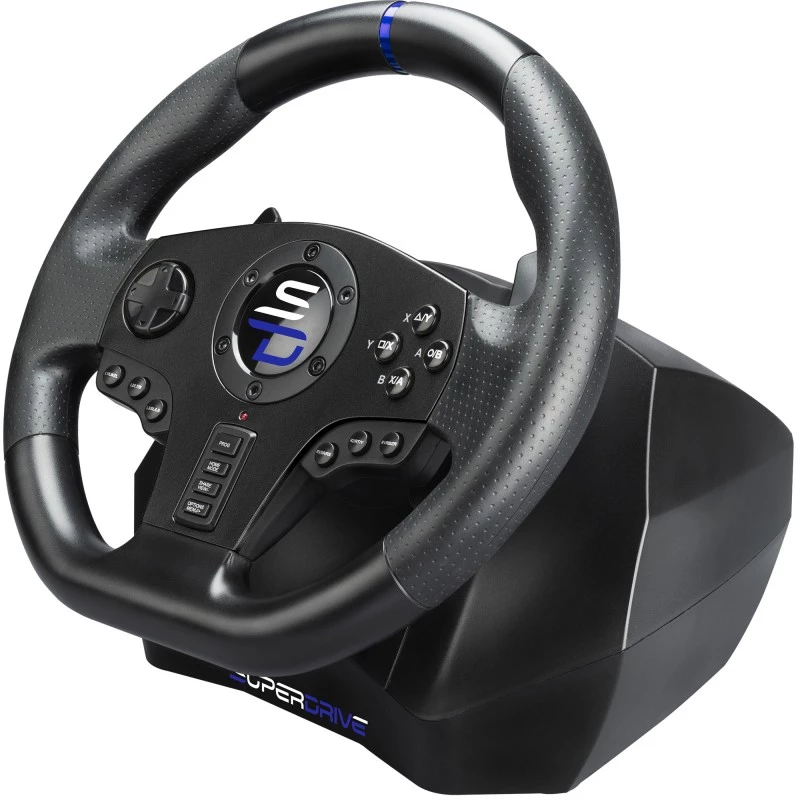 Volante + pedales Subsonic SV750 negro rotación 270° USB