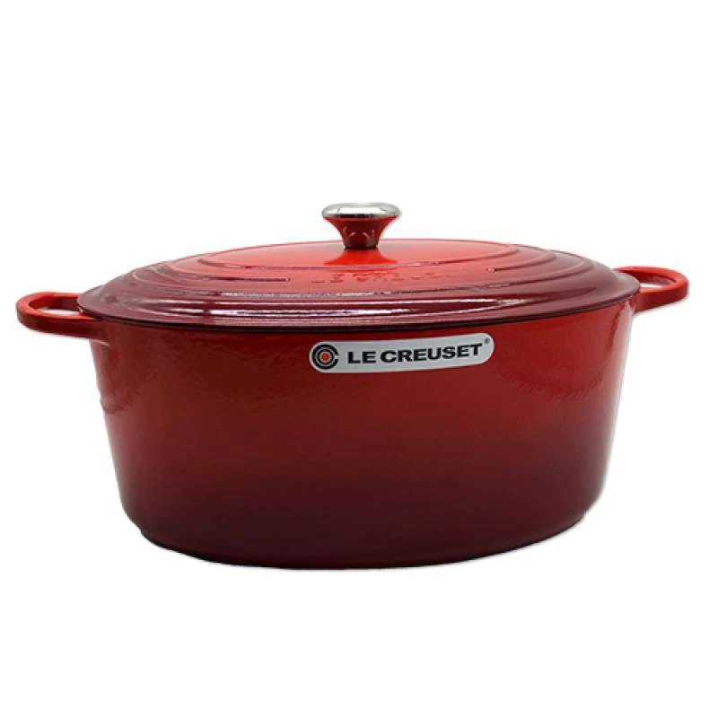 Le Creuset Signature olla ovalada rojo cereza 40cm