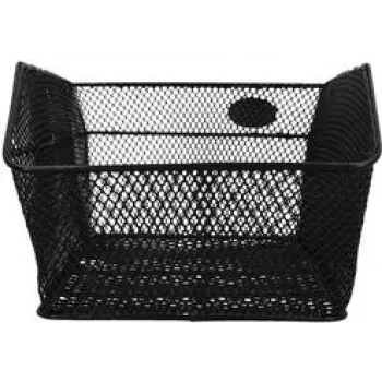 Cesta de bicicleta FISCHER School Negro – fijación sin herramientas, montaje frontal en el manillar