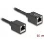 Cable de red DeLOCK 90335 RJ-45 Cat6a 10 m negro